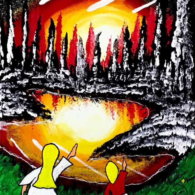きらきら平井宗一絵画 あやめ時代の原画 スケッチブック メルカリ きら