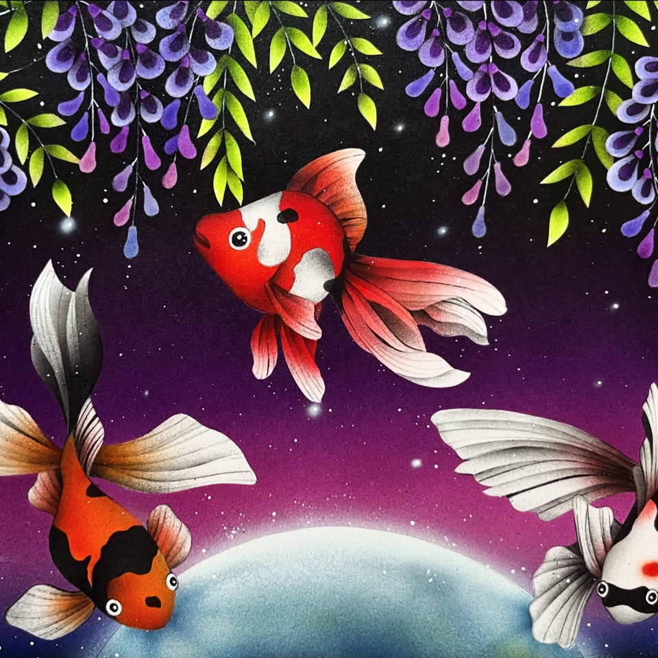 金魚｜工藤由佳 K.Yuka｜あなたと繋がるデジタルギャラリー｜HACKK TAG