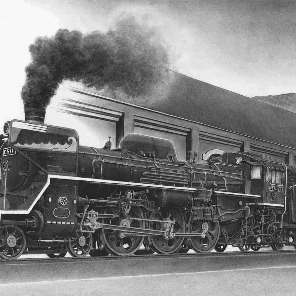 C57形蒸気機関車11号機｜石川佳宗｜あなたと繋がるデジタルギャラリー